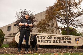 Officer Brad Fox/K9 Odin
