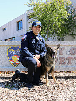 Officer Clinton Fettig/K9 Lando