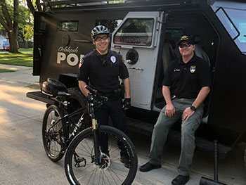 Bike Patrol officers