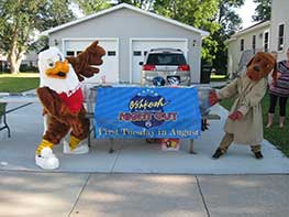National Night Out Mascots