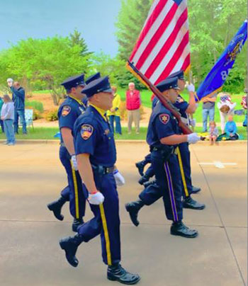 Honor Gaurd in a parade