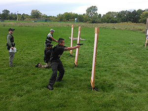 Photo of Officers training