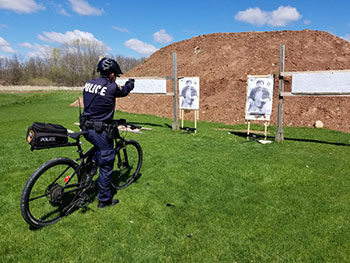 Photo of officers training